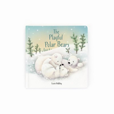 Jellycat The Playful Polar Bears Books USA | 16734LUXC